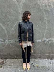 Leather jacket