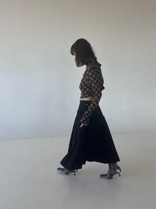 Wool skirt