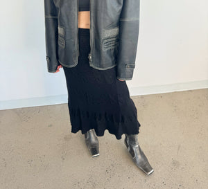 Wool skirt