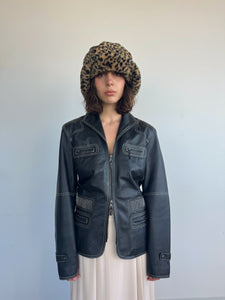 Leather jacket