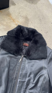 Leather jacket - Small