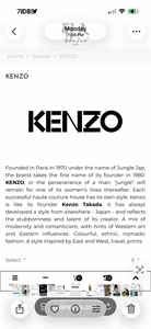 Jungle Jap Kenzo blouse
