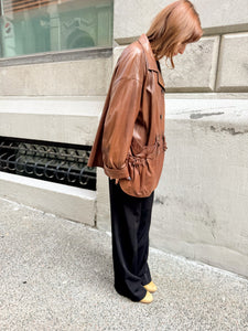 Leather jacket