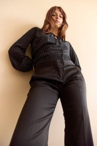 Polka dot blouse