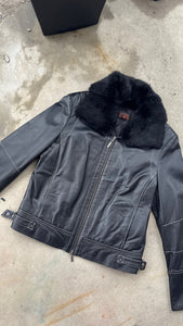 Leather jacket - Small