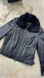 Leather jacket - Small