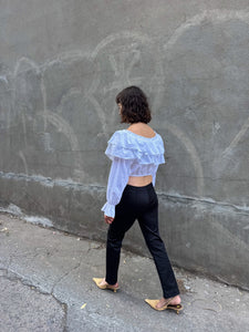 Cropped blouse