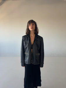 Leather jacket